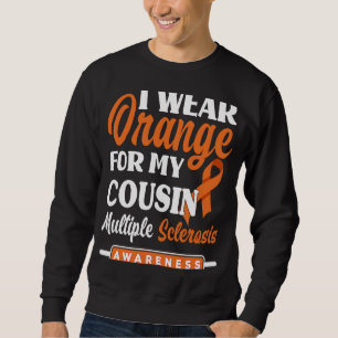 Sudadera Uso Naranja Para Mi Primo Esclerosis Múltiple Awa