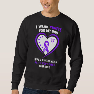 Sudadera Uso Púrpura Para Concienciar A Mi Papá Lupus