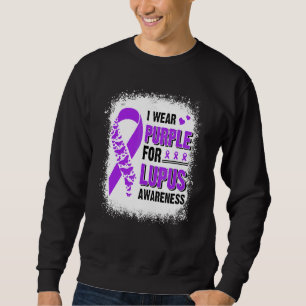 Sudadera Uso Púrpura Para Concienciar Al Lupus La Cinta Mar