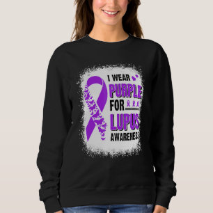 Sudadera Uso Púrpura Para Concienciar Al Lupus La Cinta Mar