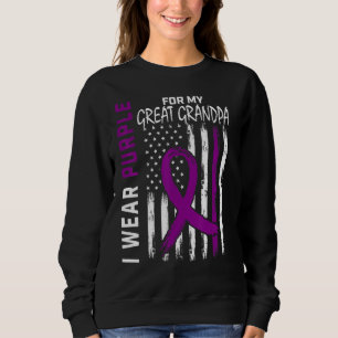 Sudadera Uso Púrpura Para Mi Gran Abuelo Epilepsy Awaren