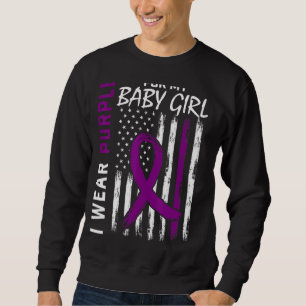 Sudadera Uso Púrpura Para Mi Hija Bebé Lupus Awar