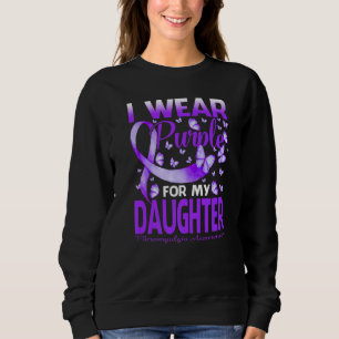 Sudadera Uso Púrpura Para Mi Hija Fibromialgia Awarene