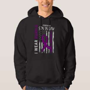 Sudadera Uso Púrpura Para Mi Hijo En La Ley Epilepsia De Co