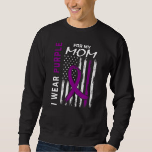 Sudadera Uso Púrpura Para Mi Mamá Epilepsia Conciencia Amer
