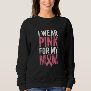 Sudadera Uso Rosa Para Mi Mamá Concienciación Sobre El Cánc