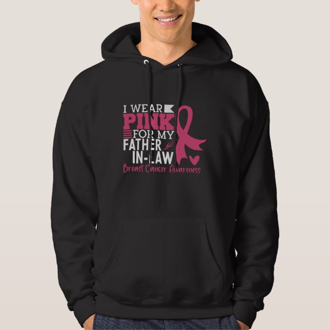 Sudadera Uso Rosa Para Mi Suegro Con Cáncer De Mama (Anverso)