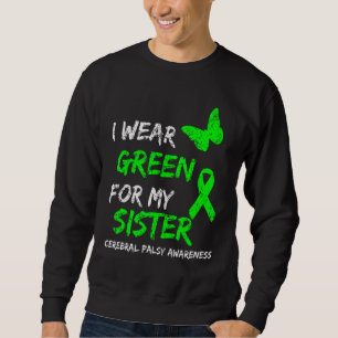 Sudadera Uso Verde Para Mi Hermana Cinta Cerebral De Paráli