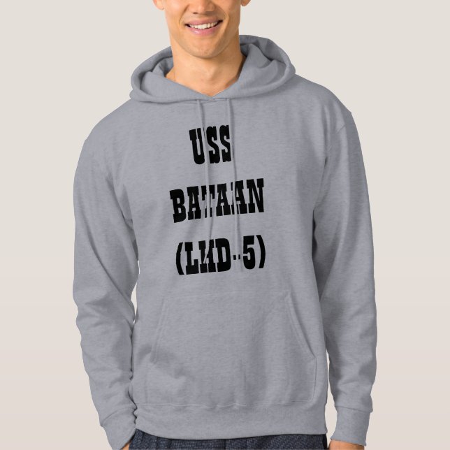 SUDADERA USS BATAAN (LHD-5) (Anverso)