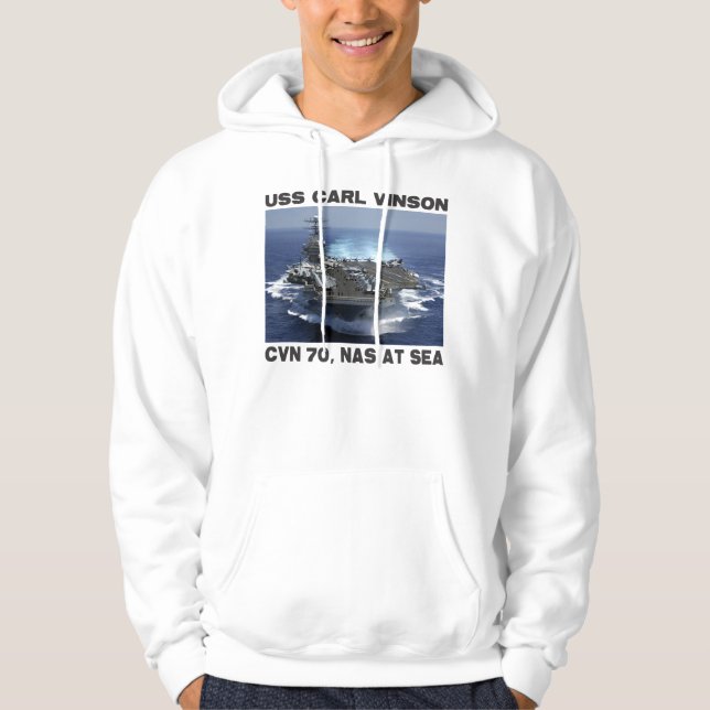 Sudadera USS Carl Vinson (Anverso)