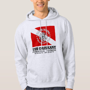 Sudadera USS Oriskany (mejores restos de naufragio)