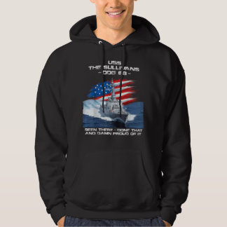 Sudadera USS The Sullivans DDG-68 Destroyer Ship USA Flag V
