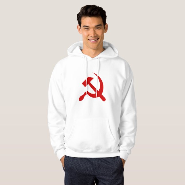 Sudadera USSR Unión Soviética bandera de la Unión Soviética (Anverso completo)