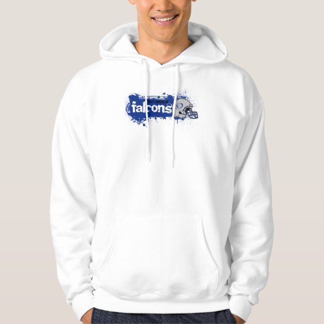 Sudadera Usted desea que usted fuera un halcón II (Anverso)