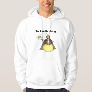 Sudadera Usted enciende para arriba mi vida