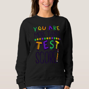Sudadera Usted Es Más Que Un Estudiante Del Día De Prueba D