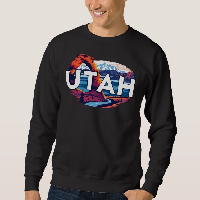 Sudadera Utah Estados Unidos de América (Anverso)