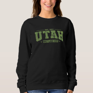 Sudadera Utah Salt Lake City Estado De América Eeuu