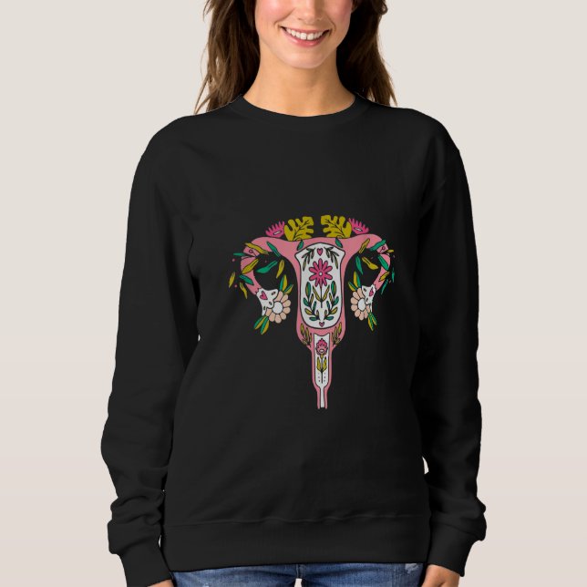 Sudadera Uterus   Menopause Hysterectomy (Anverso)