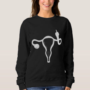 Sudadera Uterus Mi Cuerpo Mi Elección Pro Mujeres Feminista