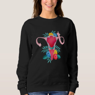 Sudadera Uterus muestra feminismo feminista de centro de la