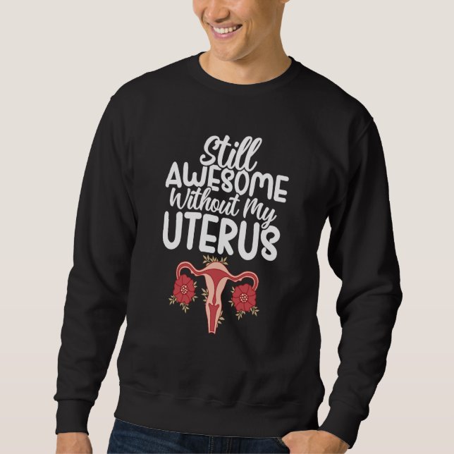 Sudadera Uterus Support Hysterectomy Recovery Products Ovar (Anverso)