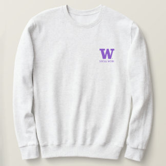 Sudadera UW SSW Gray Crewneck Sweshirt | Unisex