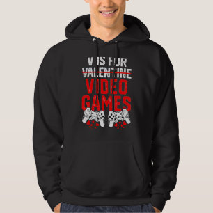 Sudadera V Es Para Videojuegos Jugadores Hombres Funny Vale