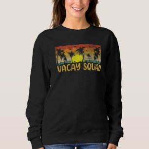 Sudadera Vac de vacaciones de verano de verano de palmeras