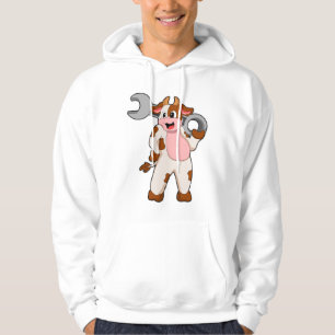 Sudadera Vaca como mecánica con llave