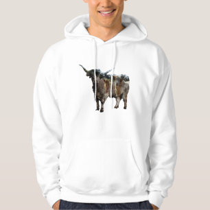 Sudadera Vaca De Tierras Altas Con Vacas De Tierras Altas I