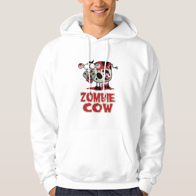 Sudadera Vaca del zombi (Anverso)