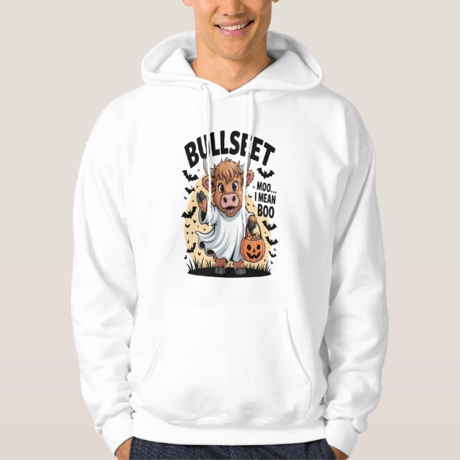 Sudadera Vaca divertida de Halloween (Anverso)