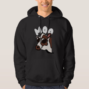 Sudadera Vaca Fresca Para Hombres Mujeres Moo Vaca Granjero