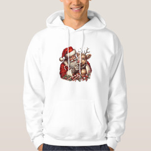 Sudadera Vaca Highland Con Vintage De Santa Escocia