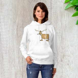 Sudadera Vaca Longhorn de Texas con Estrella