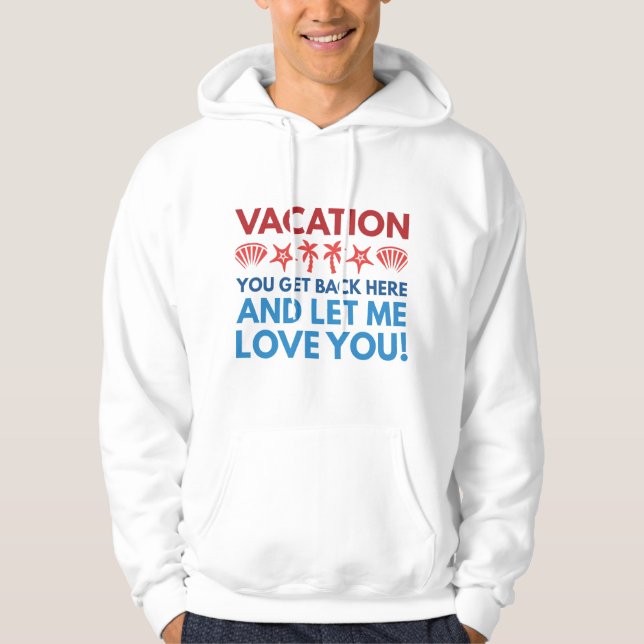 Sudadera Vacaciones (Anverso)