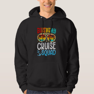 Sudadera Vacaciones de crucero de cumpleaños de escuadrón d
