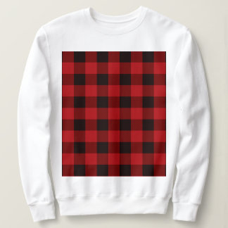 Sudadera vacaciones de invierno rústico negro de búfalo neg