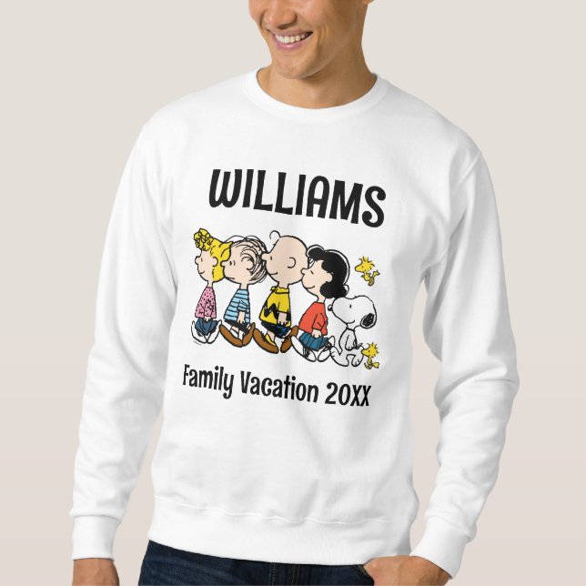 Sudadera Vacaciones de la familia Peanuts Gang (Anverso)