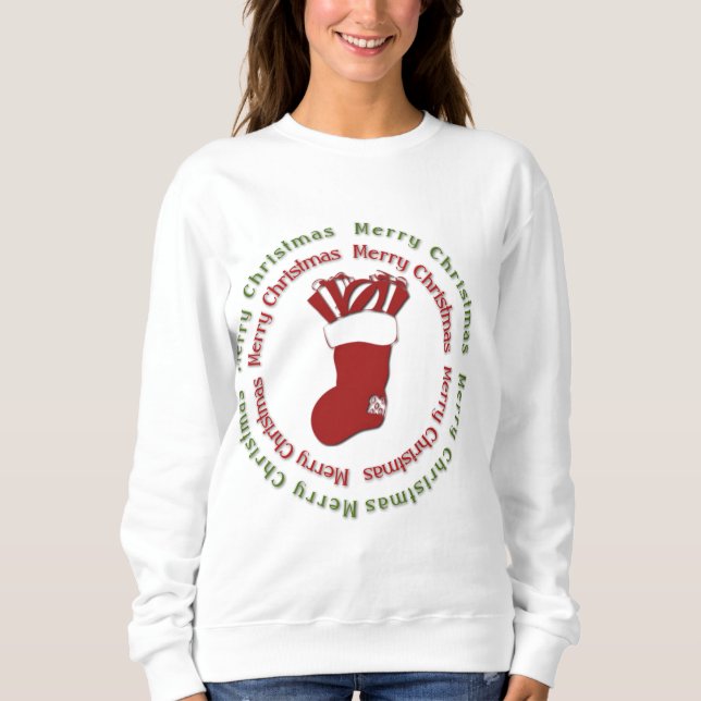 Sudadera Vacaciones de Navidad (Anverso)
