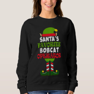 Sudadera Vacaciones de Navidades de operador Bobcat favorit