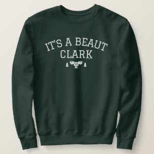 Sudadera Vacaciones de navidades Es una bella Clark