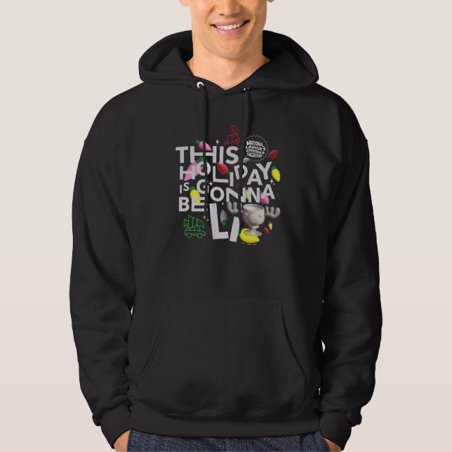 Sudadera Vacaciones de navidades | Esta festividad va a est (Anverso)
