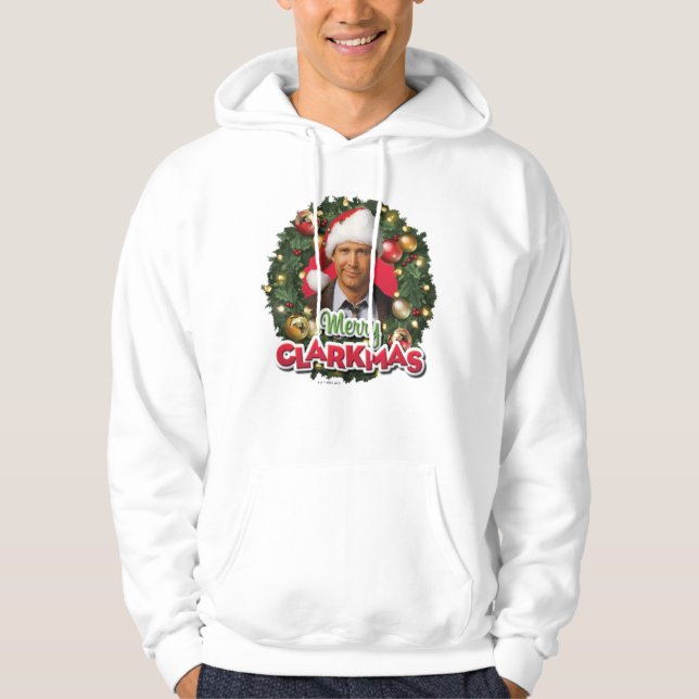 Sudadera Vacaciones de navidades | Merry Clarkmas (Anverso)