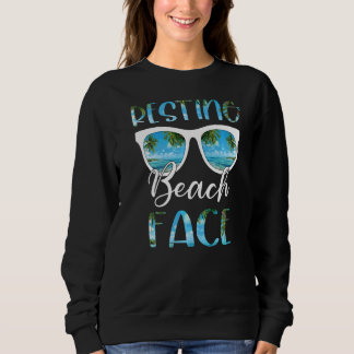 Sudadera Vacaciones de playa de arena dorada