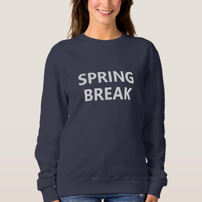 SUDADERA VACACIONES DE PRIMAVERA (Anverso)
