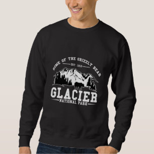 Sudadera Vacaciones de senderismo con osos grizzly en el Pa