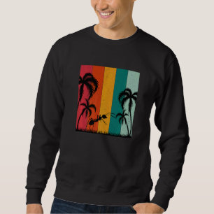 Sudadera Vacaciones de verano de hormigas temáticas retro