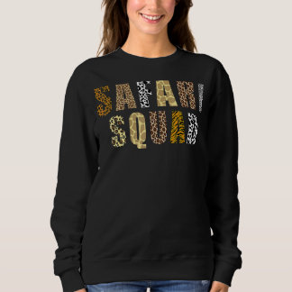 Sudadera Vacaciones de verano de la familia Safari Squad co